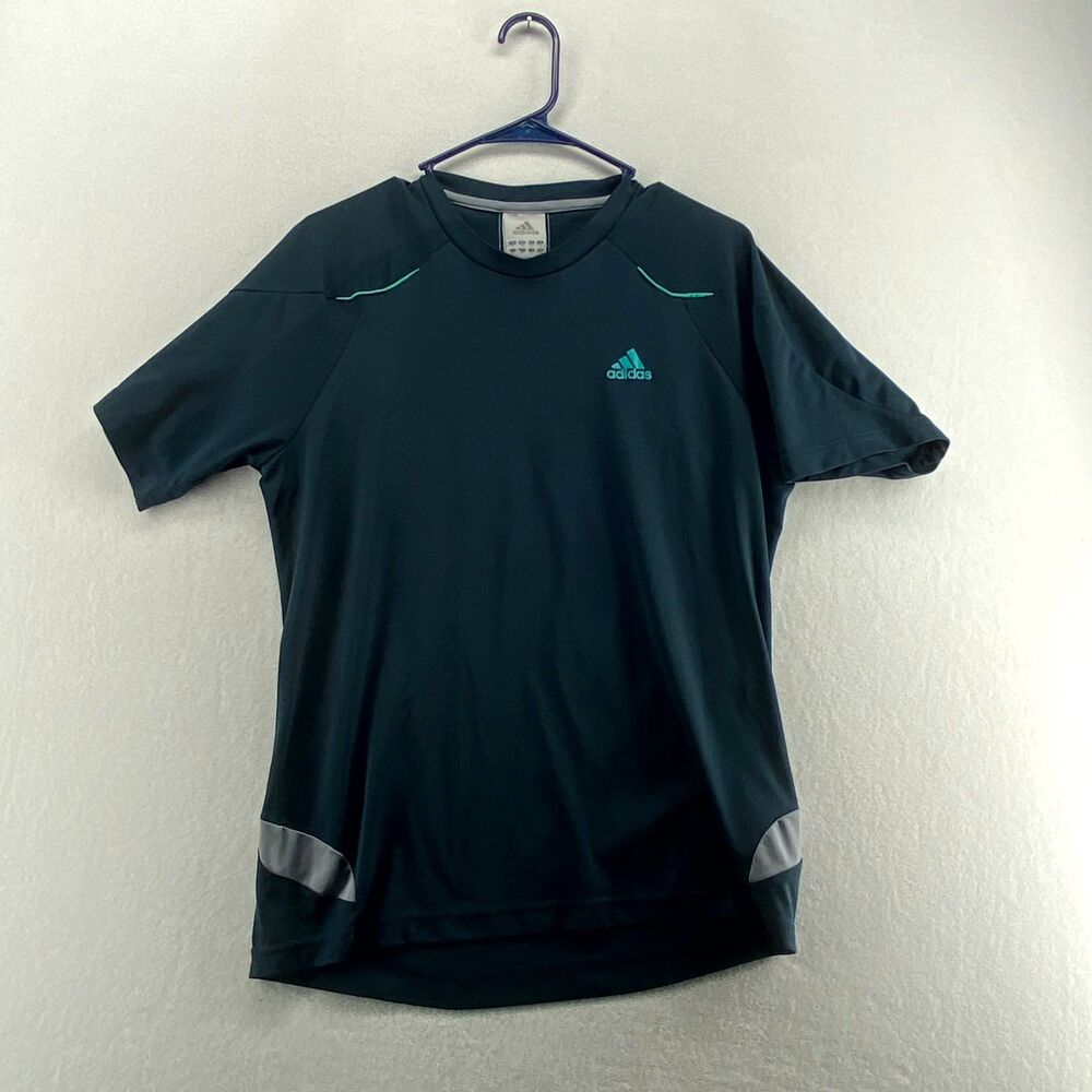 Adidas Dark Navy Athletic Wear Tee Mens Size M